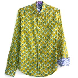 Chemise Homme Imprimé Vert...