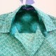 Chemise Homme Imprimé Vert Turquoise