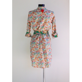 Robe Chemise Imprimé floral multicolor