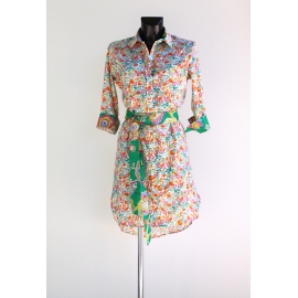 Robe Chemise Imprimé floral multicolor