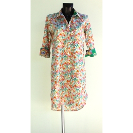 Robe Chemise Imprimé floral multicolor