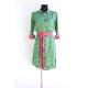 Robe Chemise Imprimé Vert Prairie