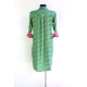 Robe Chemise Imprimé Vert Prairie