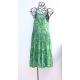 Robe Midi Paisley Vert