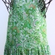 Robe Midi Paisley Vert