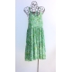 Robe Midi Paisley Vert