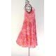 Robe Midi Imprimé Floral Rose