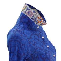 copy of CHEMISE FEMME IMPRIME FLEURS BLEU DENIM