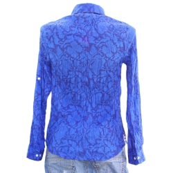 copy of CHEMISE FEMME IMPRIME FLEURS BLEU DENIM