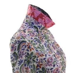 copy of CHEMISE FEMME IMPRIME FLEURS BLEU DENIM