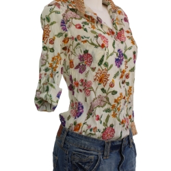 Chemise Femme Fleurs Multicolores