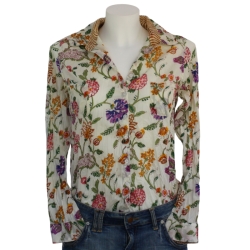 Chemise Femme Fleurs Multicolores