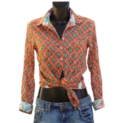 Chemise Femme Iznik Orange