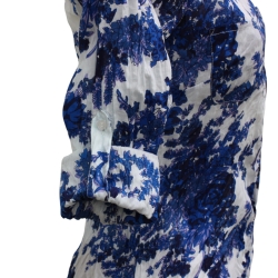 copy of CHEMISE FEMME IMPRIME FLEURS BLEU DENIM