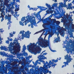 copy of CHEMISE FEMME IMPRIME FLEURS BLEU DENIM