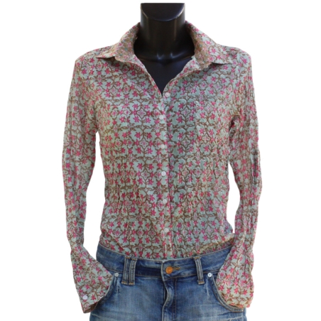 Chemise Femme Blockprint Mini Fleurs