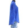 copy of CHEMISE FEMME IMPRIME FLEURS BLEU DENIM