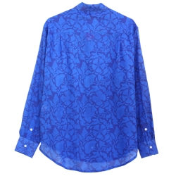 Chemise Femme Oversize Fleurs Majorelle