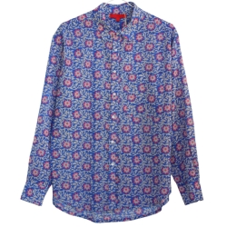 copy of CHEMISE FEMME IMPRIME FLEURS BLEU DENIM