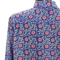 copy of CHEMISE FEMME IMPRIME FLEURS BLEU DENIM