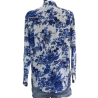 copy of CHEMISE FEMME IMPRIME FLEURS BLEU DENIM