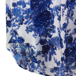 copy of CHEMISE FEMME IMPRIME FLEURS BLEU DENIM