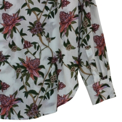 copy of CHEMISE FEMME IMPRIME FLEURS BLEU DENIM