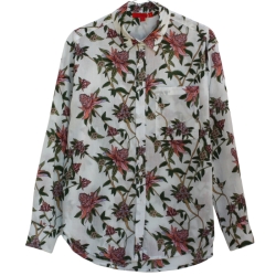 copy of CHEMISE FEMME IMPRIME FLEURS BLEU DENIM