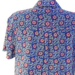 copy of CHEMISE FEMME IMPRIME FLEURS BLEU DENIM