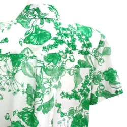 Chemise Femme Manches Courtes Botanique