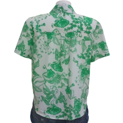 copy of CHEMISE FEMME IMPRIME FLEURS BLEU DENIM