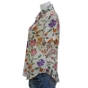 copy of CHEMISE FEMME IMPRIME FLEURS BLEU DENIM