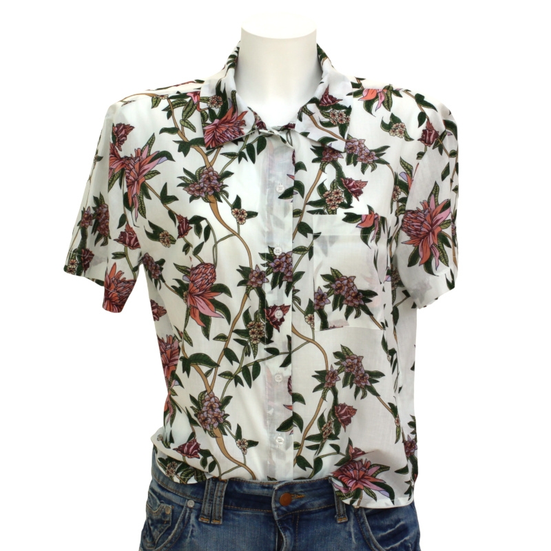 Chemise Femme Manches Courtes Magnolia