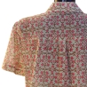 Chemise Femme Manches Courtes Blockprint Mini Fleurs