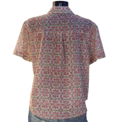 copy of CHEMISE FEMME IMPRIME FLEURS BLEU DENIM