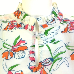 copy of CHEMISE FEMME IMPRIME FLEURS BLEU DENIM