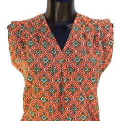 Top Femme Iznik Orange