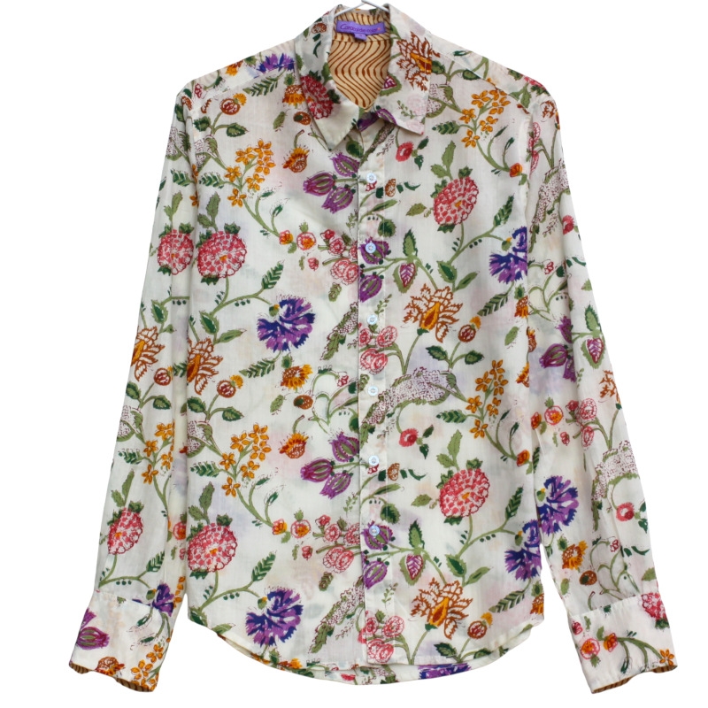 Chemise Homme Fleurs Multicolores