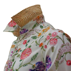 Chemise Homme Fleurs Multicolores