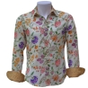 Chemise Homme Fleurs Multicolores