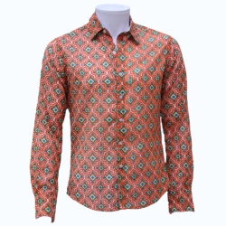 Chemise Homme Iznik Orange