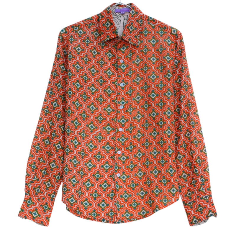 Chemise Homme Iznik Orange