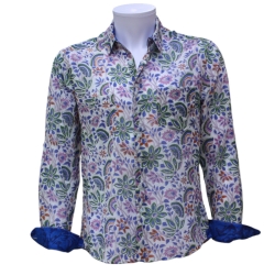 Chemise Homme Blu Denim