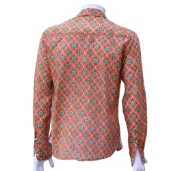 copy of Chemise Homme Imprimé Mini Motif Bordeaux