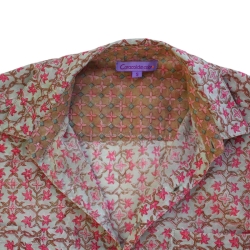 copy of Chemise Homme Imprimé Mini Motif Bordeaux