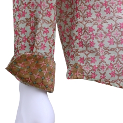 Chemise Homme Blockprint Minifleurs