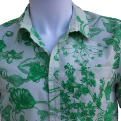 copy of Chemise Homme Imprimé Orange Et Rose