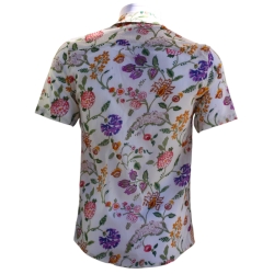 Chemise Homme Fleurs Multicolores