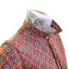 copy of Chemise Homme Imprimé Orange Et Rose