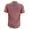 copy of Chemise Homme Imprimé Orange Et Rose